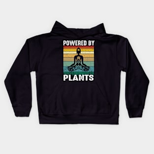 Powered by plants Kids Hoodie